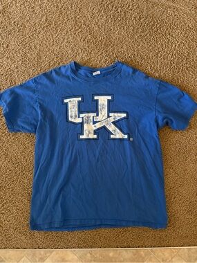 University of Kentucky Blue Kids Tee - UK Logo Short Sleeve Shirt